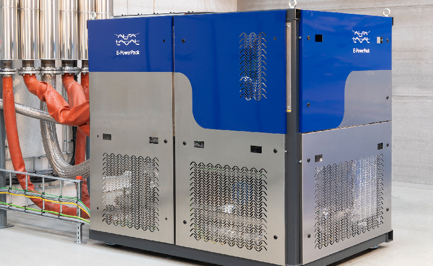 Newly launched Alfa Laval E-PowerPack converts waste heat into power, enabling energy savings and compliance